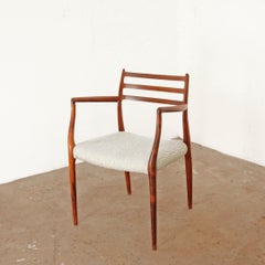 Set Rosewood Niels Moller Model 62 / 78 Dining Chairs