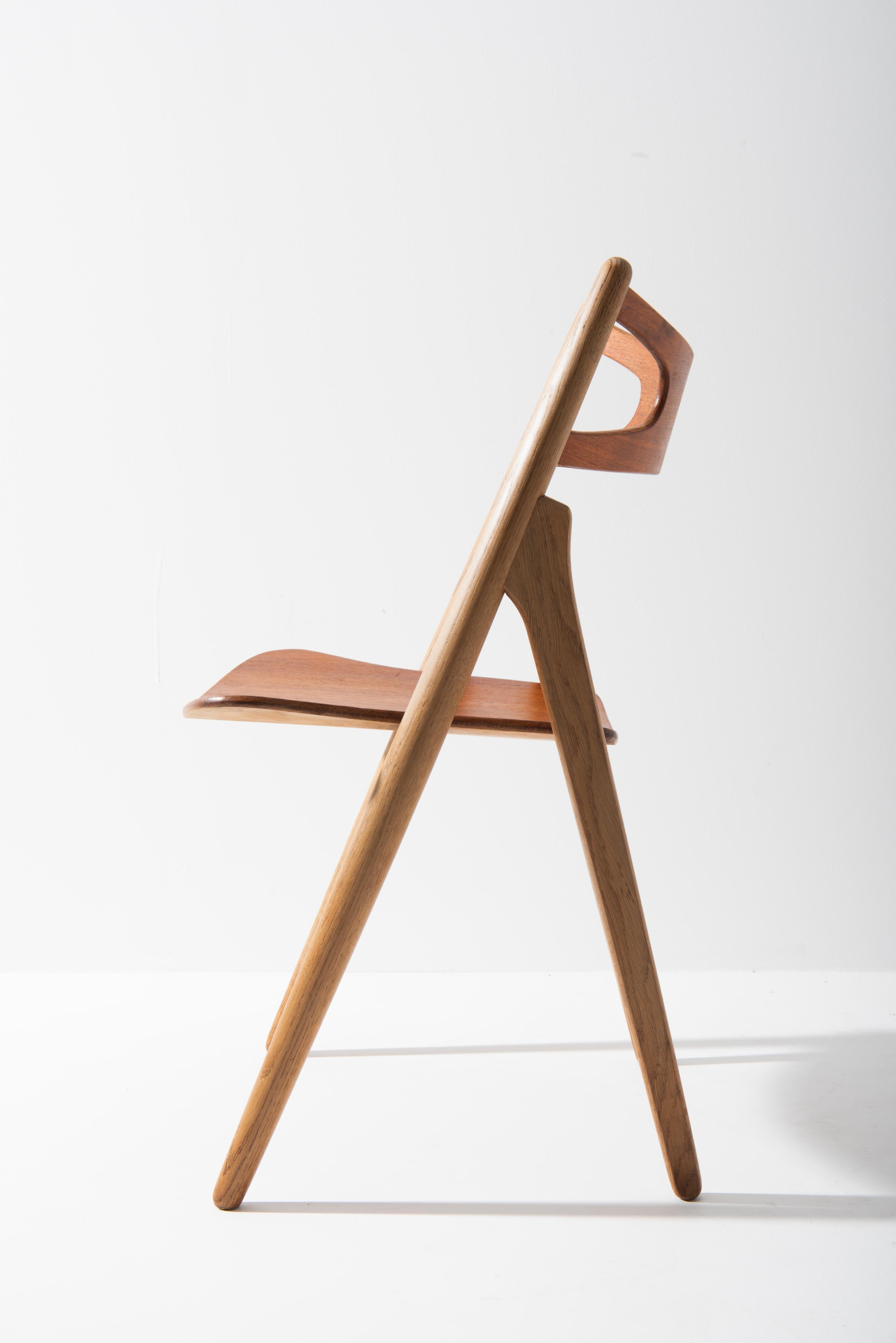 Oak Set Sawbuck Dining Chairs - Hans J. Wegner