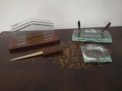 Set Scrivania Vintage Stile Fontana Arte anni 70