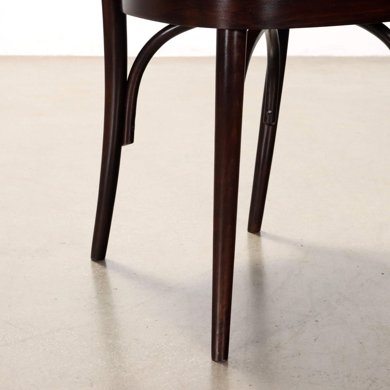 Dyed Set of 1960s Chairs Restored For Sale