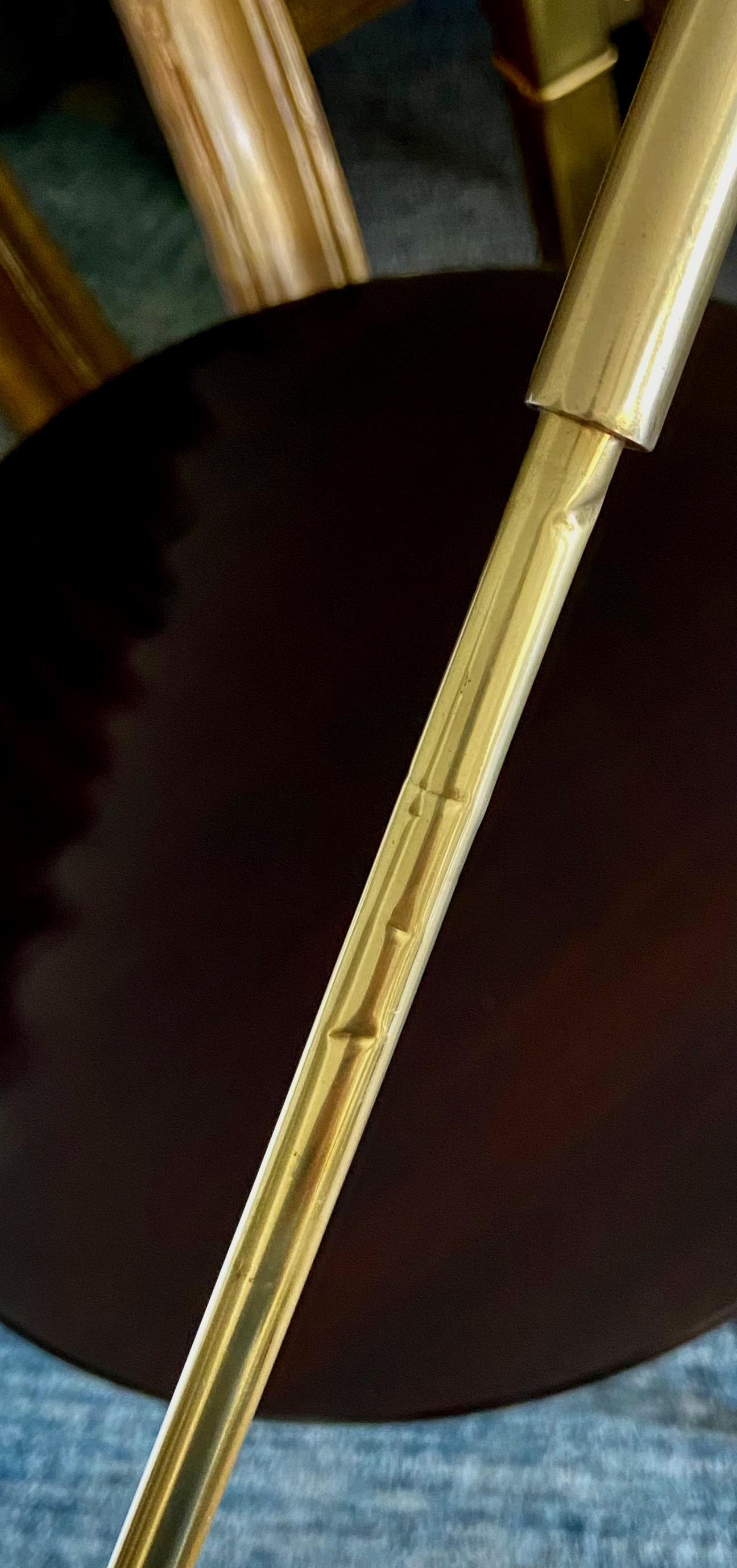 Set Shell Brass Clam Fireplace Tool Set 10