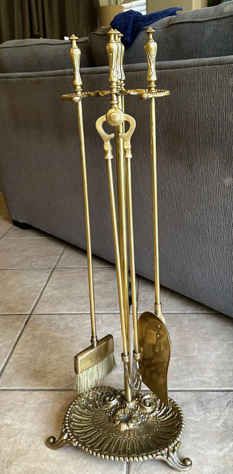 Brass Golf-themed Fireplace Set - Antiques - By Owner - Craigslist
