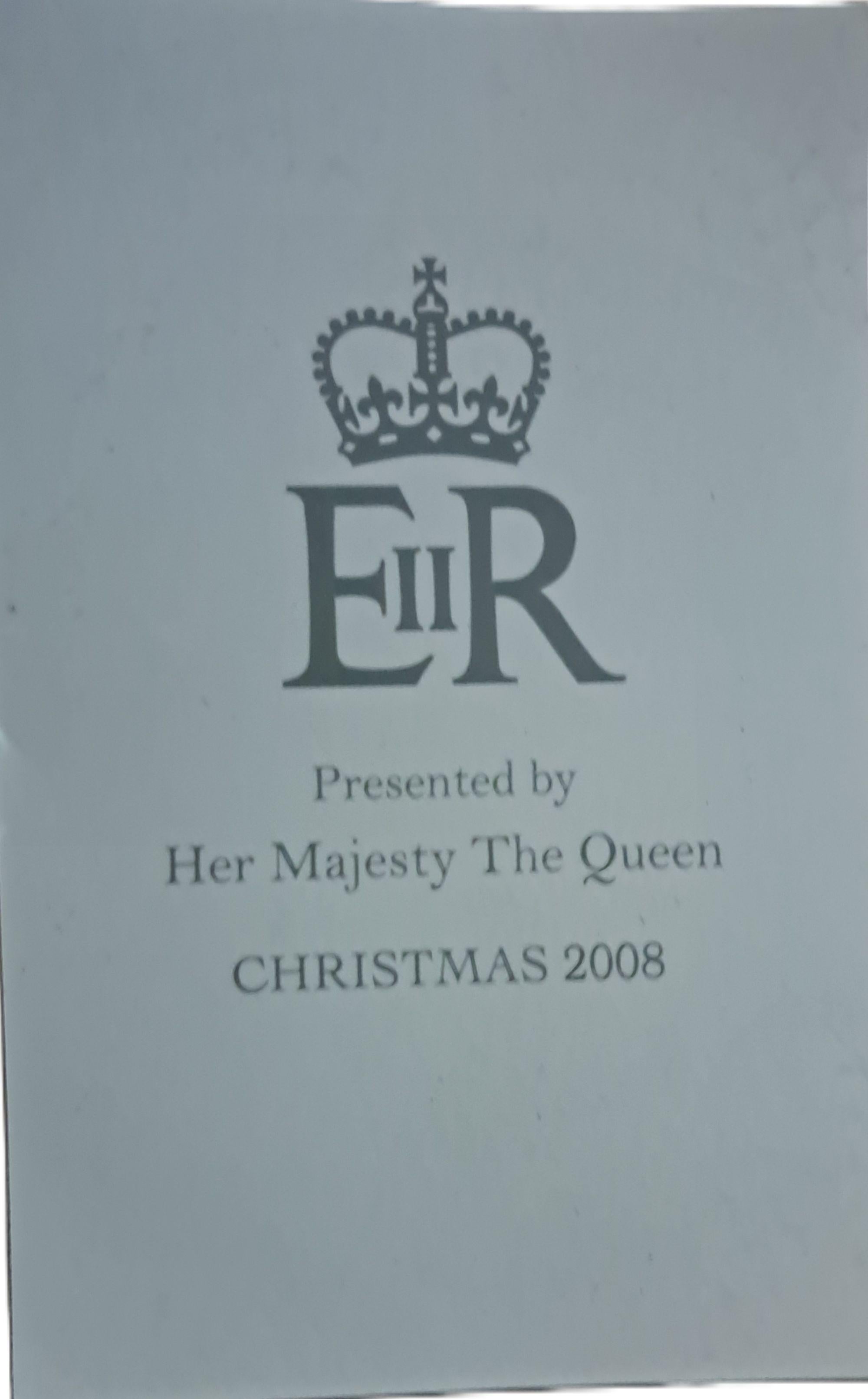 Juego de posavasos plateados Regalo de Navidad 2008 para el personal de la Casa Real Chapado en plata en venta