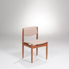 Set Six Finn Juhl for France & Son Teak Chairs, Model 197