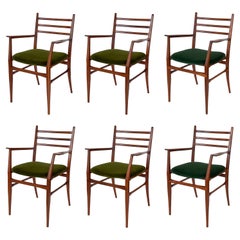 Set Six ‘Trieste’ Dining Chairs by Guglielmo Ulrich