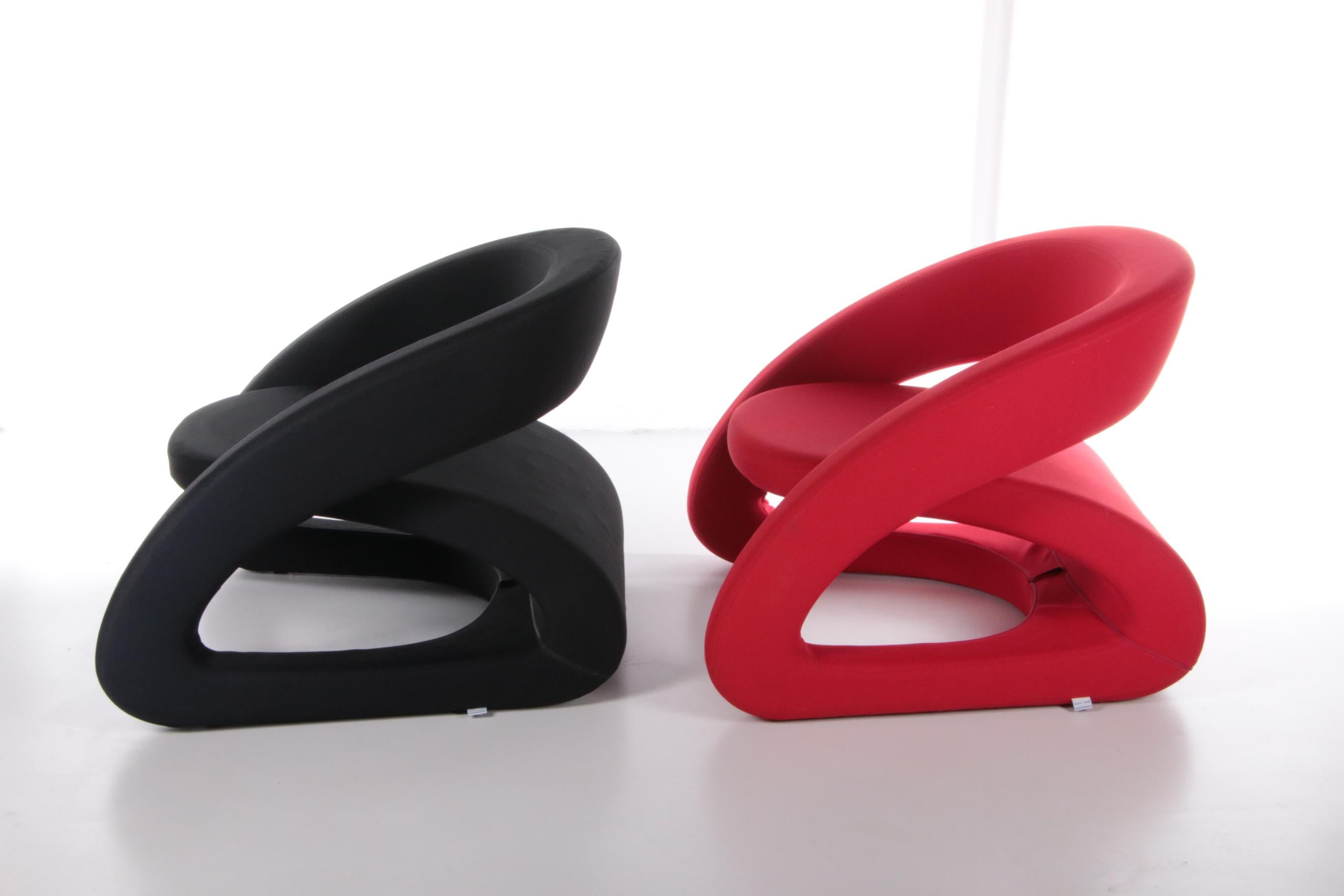 Italian Set Smile Relax chairs by Marcello Ziliani, Italy For Sale