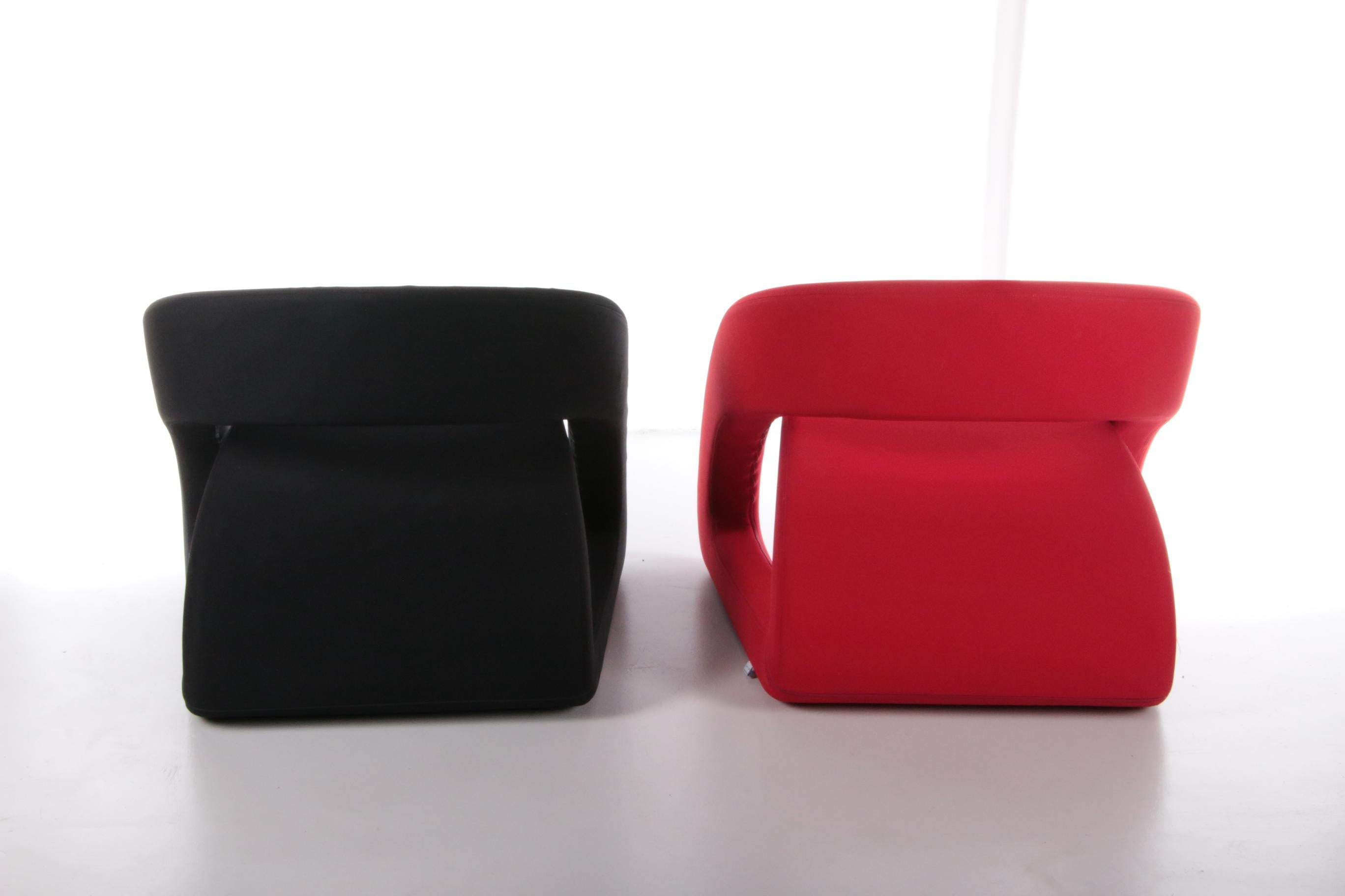 Smile armchair, design by Marcello Ziliani for BBB emmebi Bonacina In Excellent Condition For Sale In Oirlo, LI