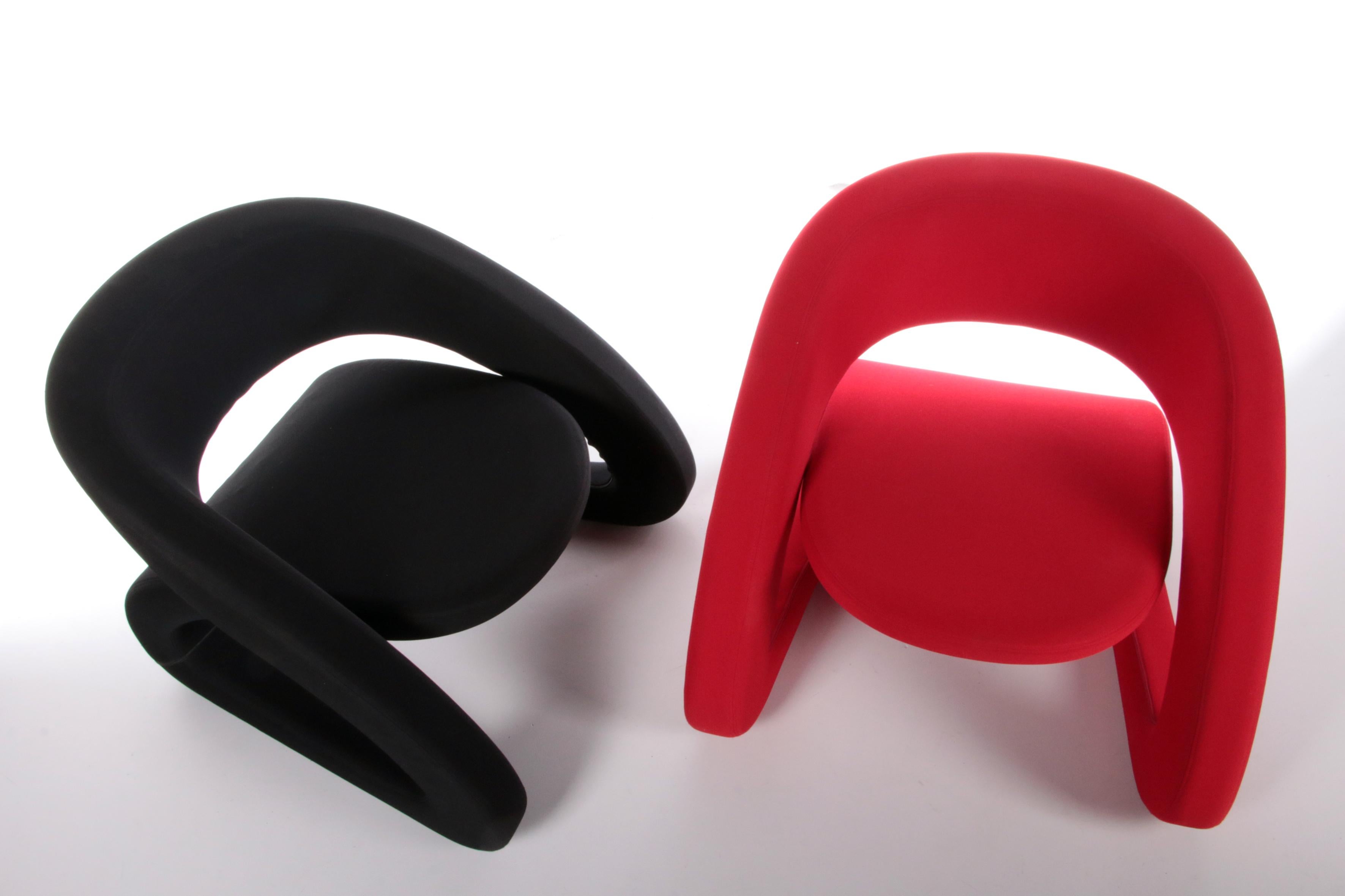 Metal Set Smile Relax chairs by Marcello Ziliani, Italy For Sale