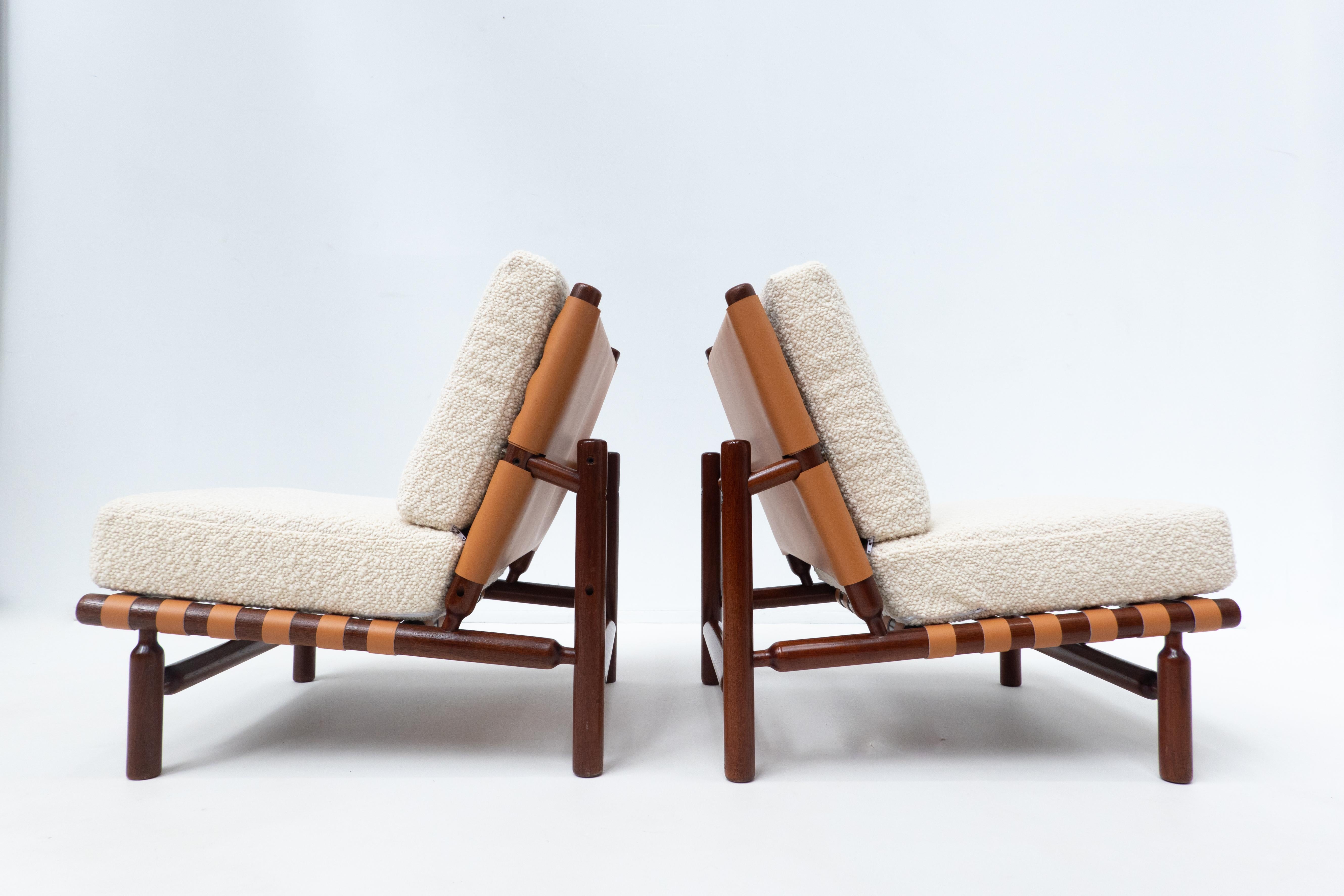 Set Sofa and Pair of Armchairs by Ilmari Tapiovaara for Paolo Arnaboldi, Italy 4