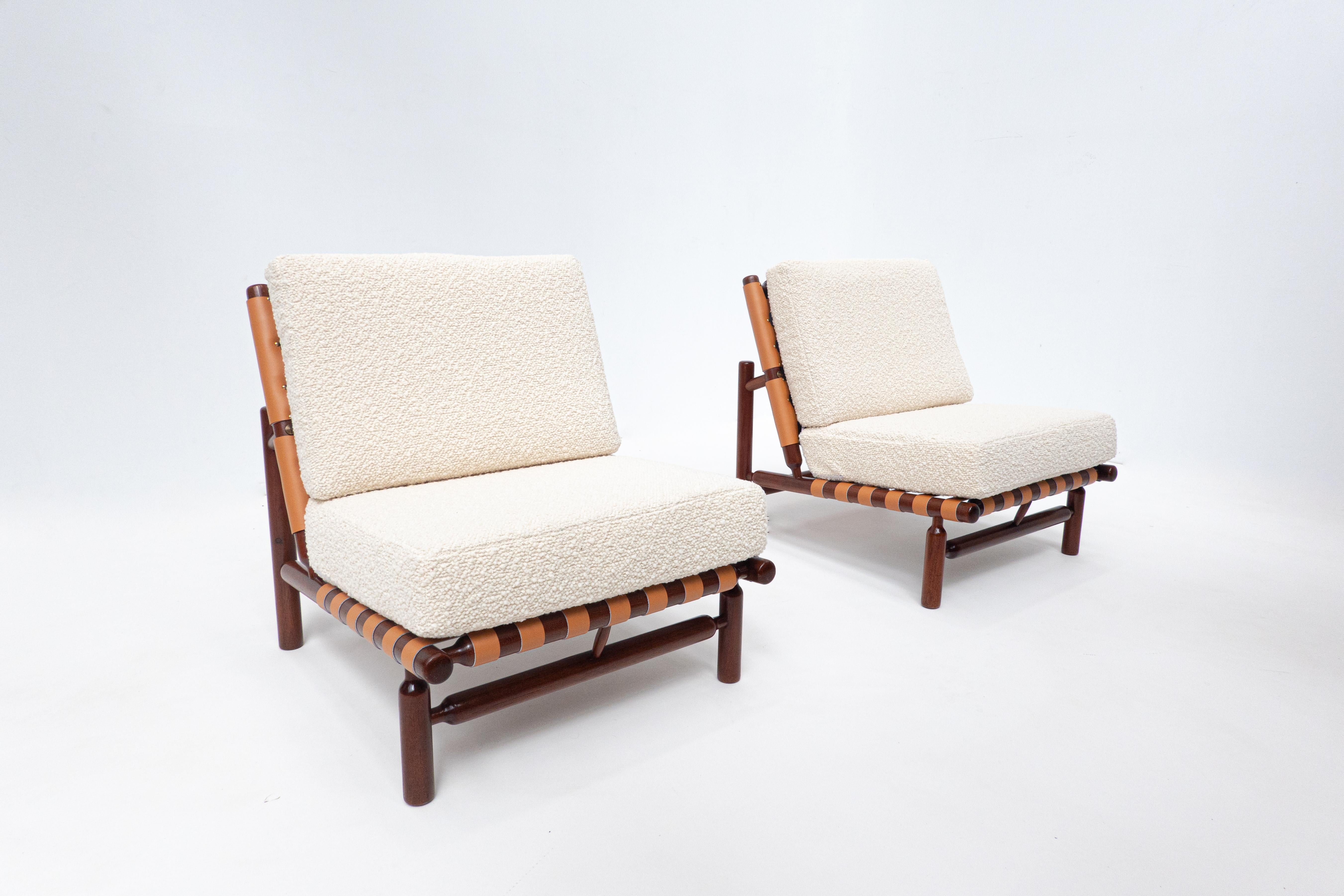 Set Sofa and Pair of Armchairs by Ilmari Tapiovaara for Paolo Arnaboldi, Italy 5