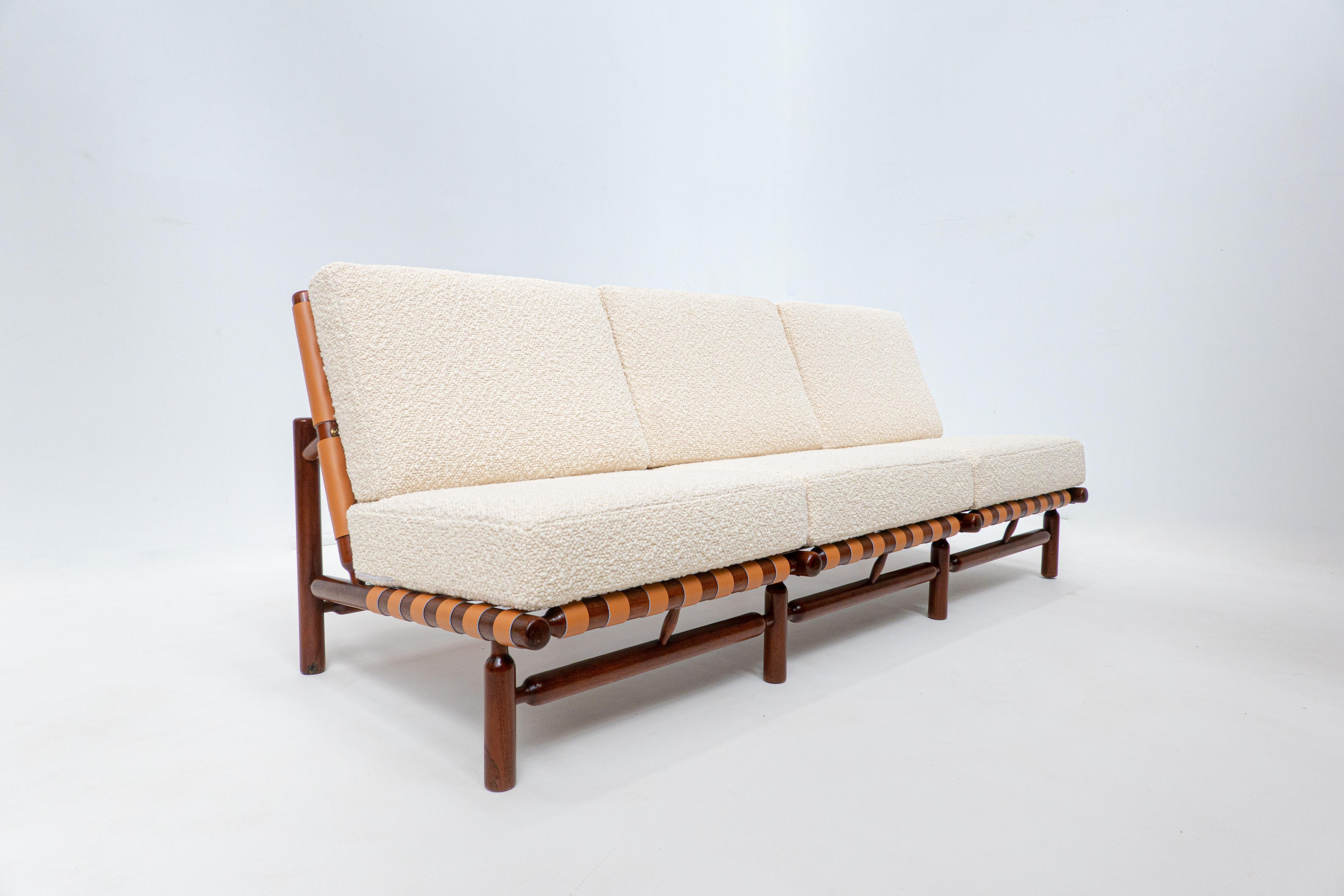 Italian Set Sofa and Pair of Armchairs by Ilmari Tapiovaara for Paolo Arnaboldi, Italy