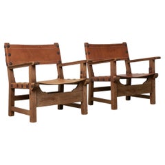 Set Spanish chairs, 1970s
