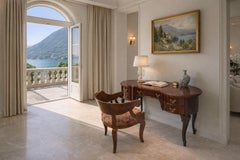 Set Studio d'Élite: Scrivania "a Fagiolo" & Poltrona a Pozzetto