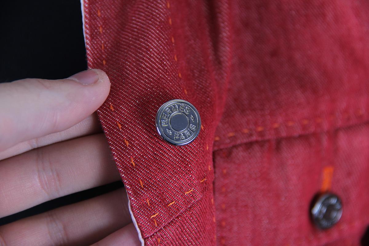 Set Suit Hermes breeches / jacket linen and silk For Sale 6