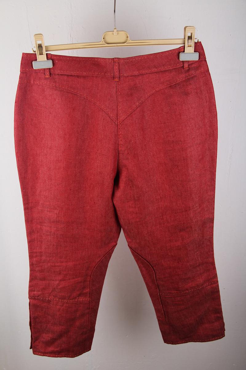 Set Suit Hermes breeches / jacket linen and silk For Sale 7
