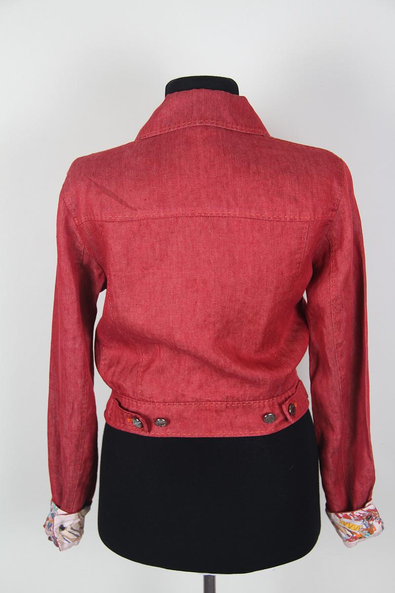 Set Suit Hermes breeches / jacket linen and silk For Sale 8