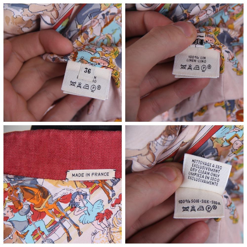 1 Hermes breeches linen and silk
size 40

The condition is excellent



2 Hermes linen jacket with silk

Size 36

The condition is excellent

composed of linen and silk