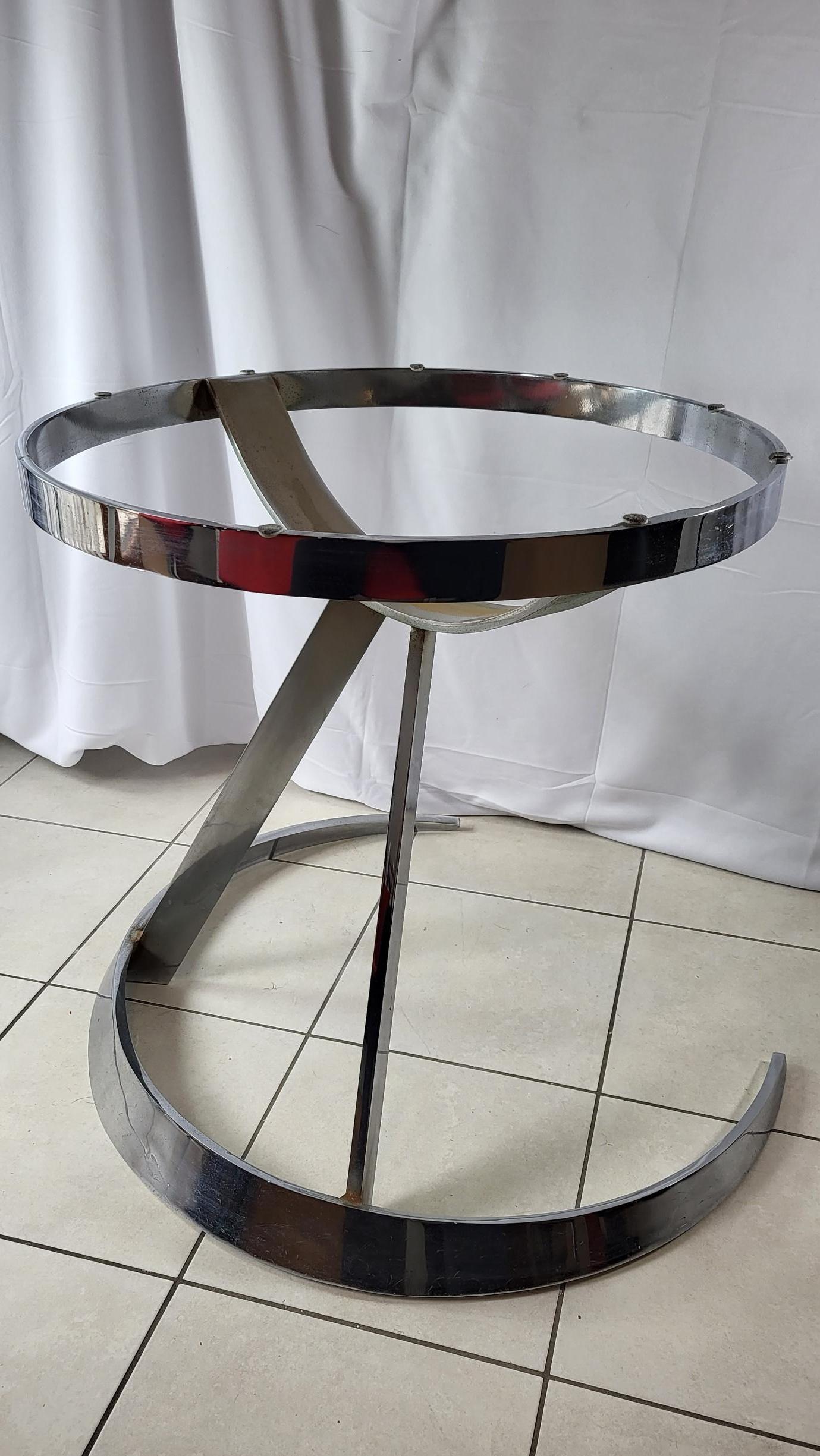Set table et chaises Scimitar Boris Tabacoff pour Mobilier Modular Modern 1970 For Sale 8