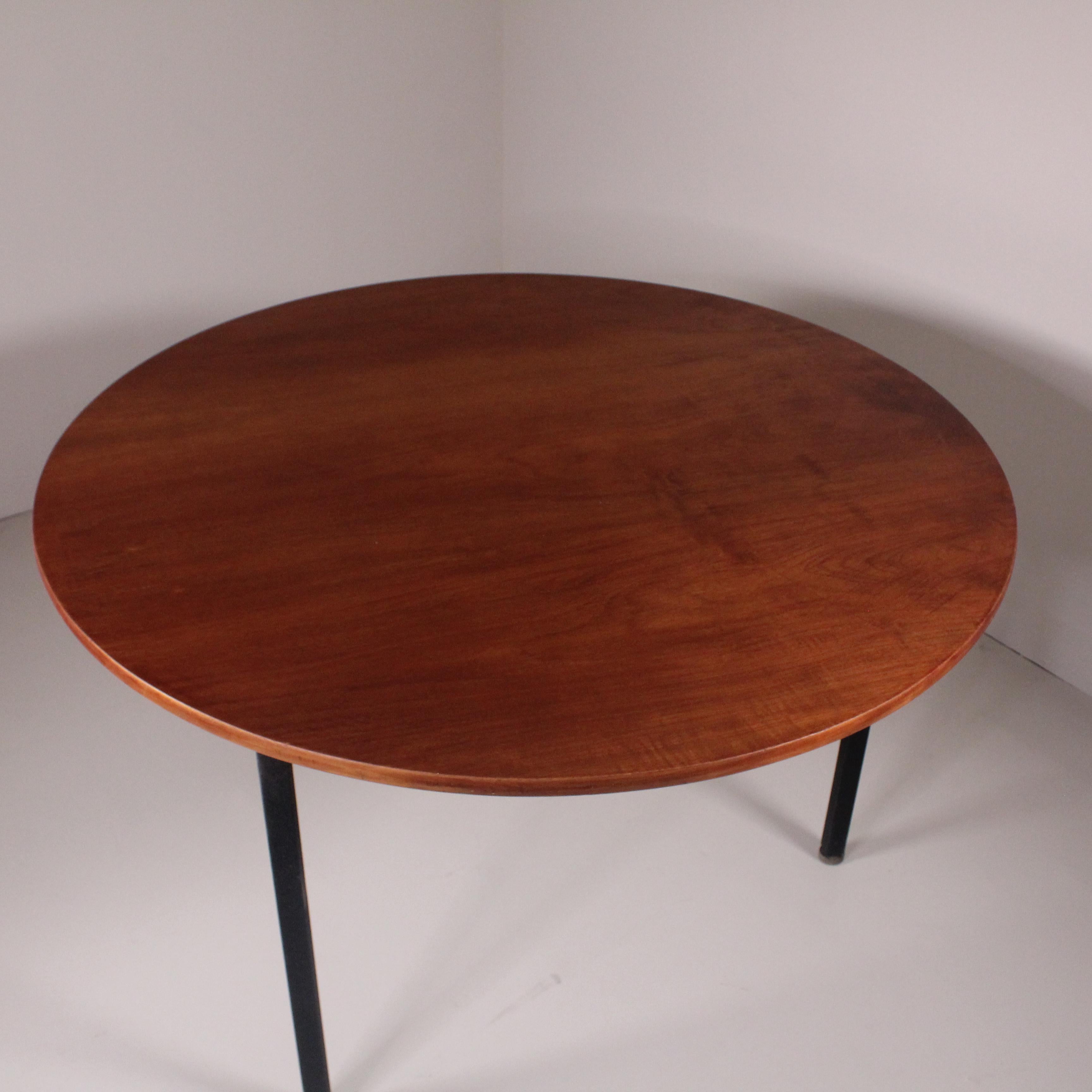Metal Table and chair set, Franco Campo and Carlo Graffi, 1958 For Sale