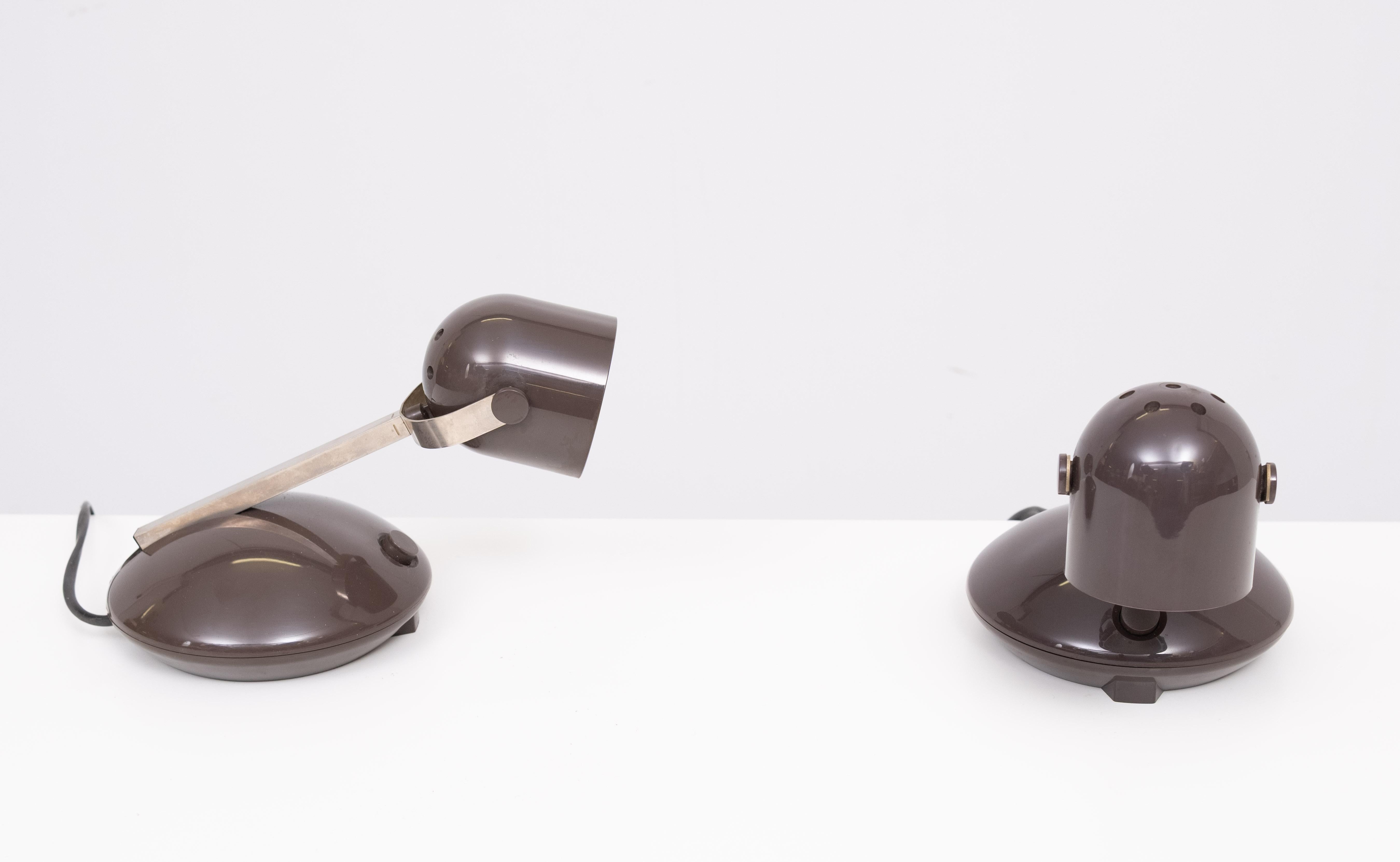 set Telescope German Table Lamps by Eichhof 1970s Alemán en venta