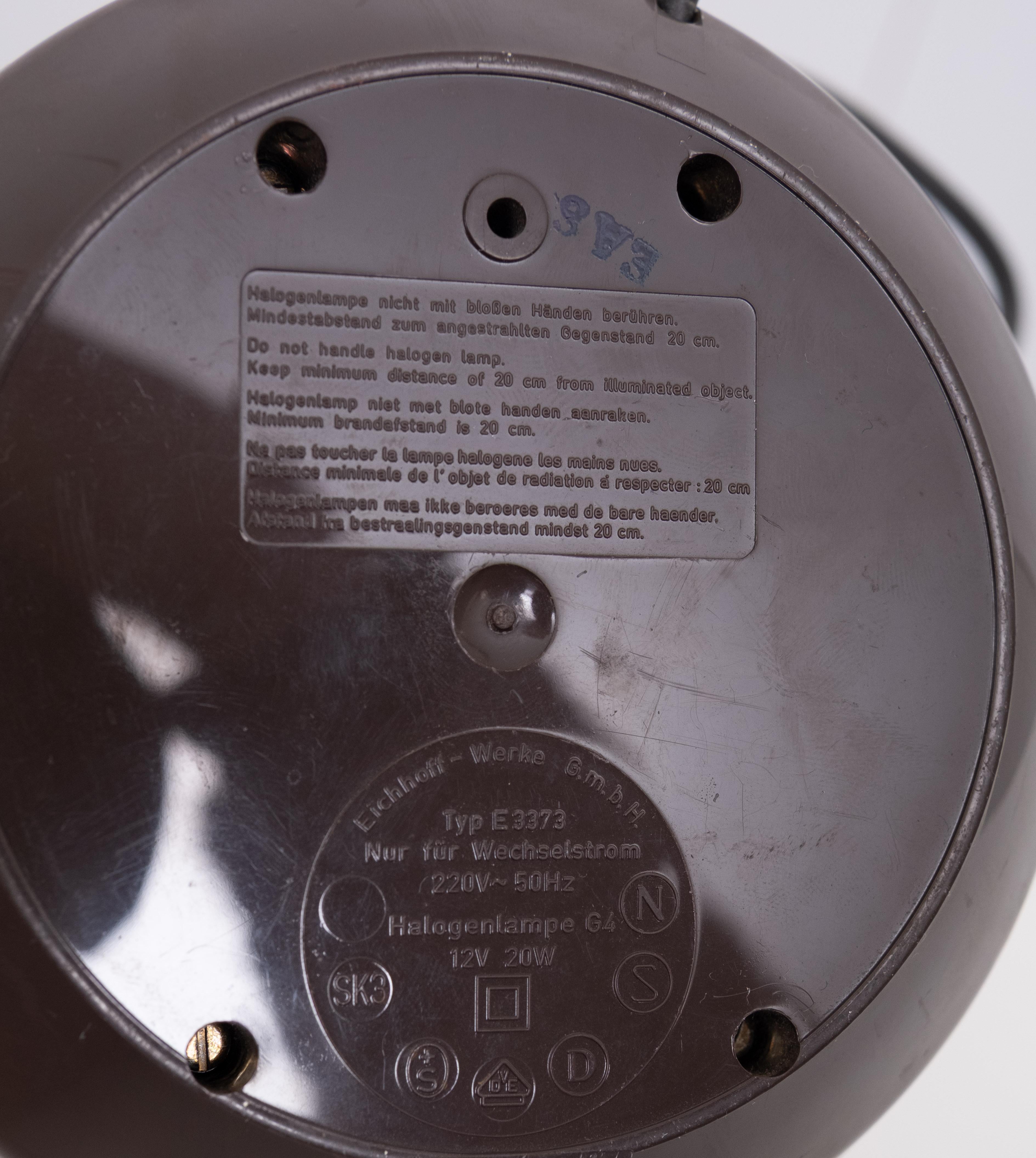 set Telescope German Table Lamps by Eichhof 1970s en Bueno estado para la venta en Den Haag, NL