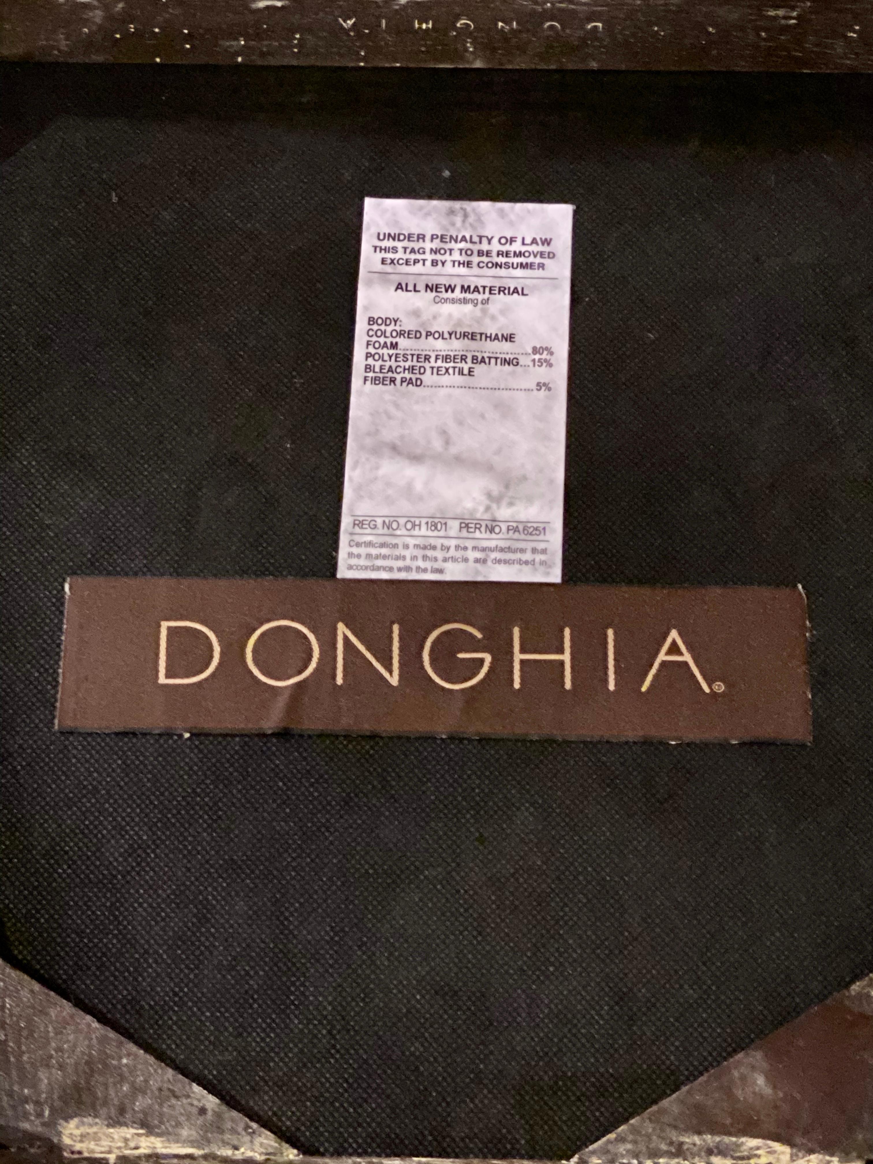 Set Ten Donghia 'Margarita' Design Dining Chairs Pickled Oak, Labeled Donghia 6