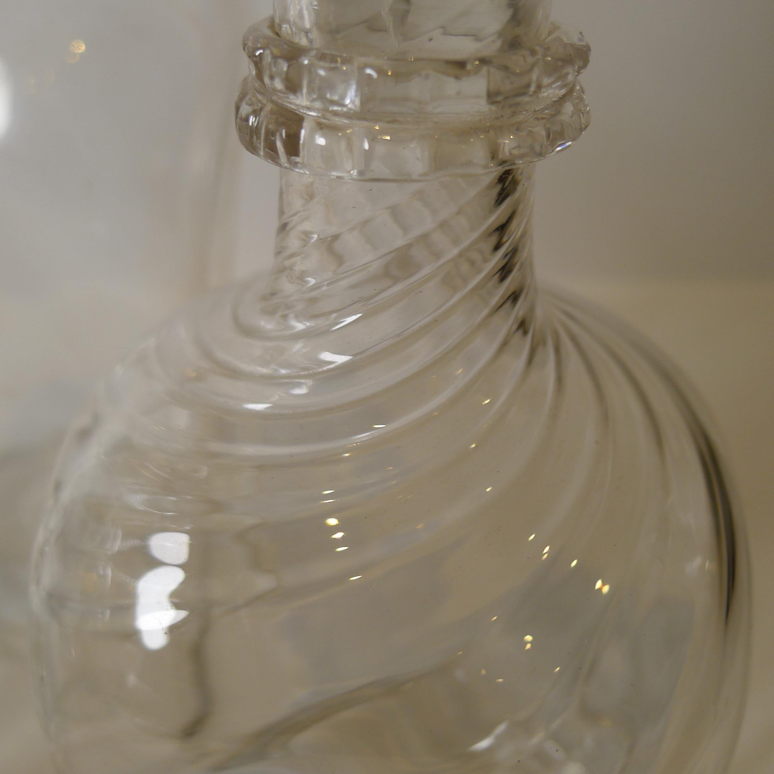 Set Three Venetian Glass Decanters / Claret Jug, circa 1950 6