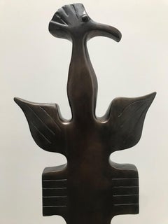 'Totem Birds' Bronze Sculptures, One of a kind