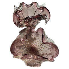 Set Translucent Murano Glass Bowls, Italy, 1950s