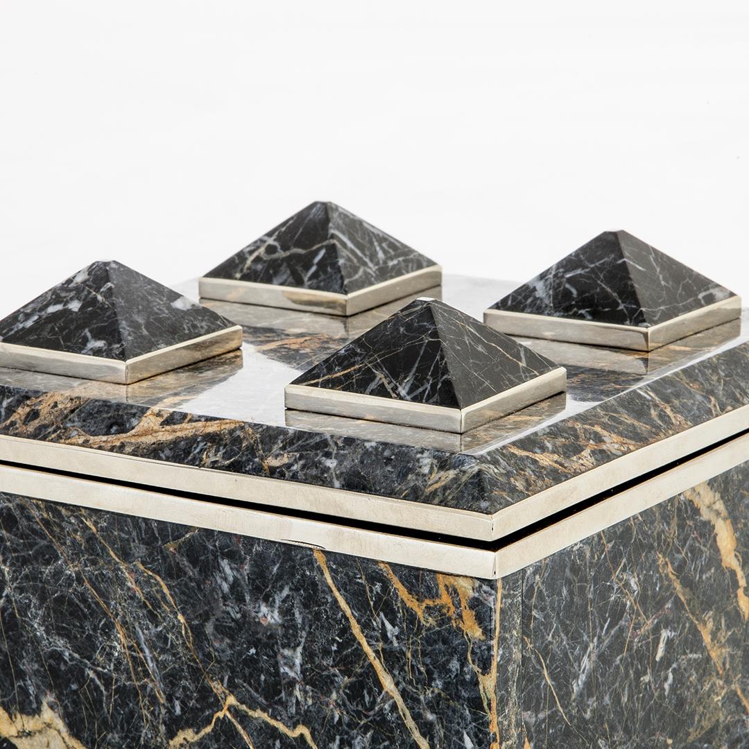 Set Tronador Cuadrado y Rectangular Cajas de Piedra Ónix Negro en Nuevo estado para la venta en Buenos Aires, AR