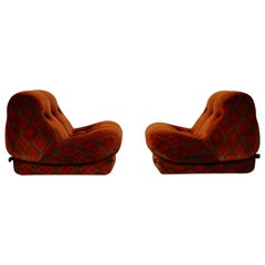 Set of Two Sofa One Place Nuvolone by Mimo Maturi, Italy