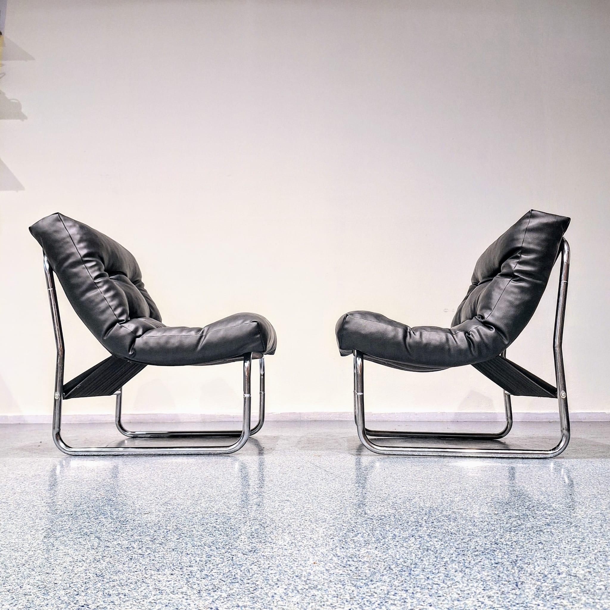 Set 2 Fauteuils Vintage di Gillis Lundgren per Ikea, anni '90 in vendita 1