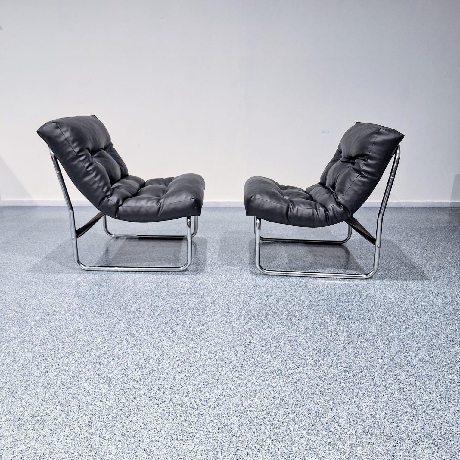 Set 2 Fauteuils Vintage di Gillis Lundgren per Ikea, anni '90 in vendita 2