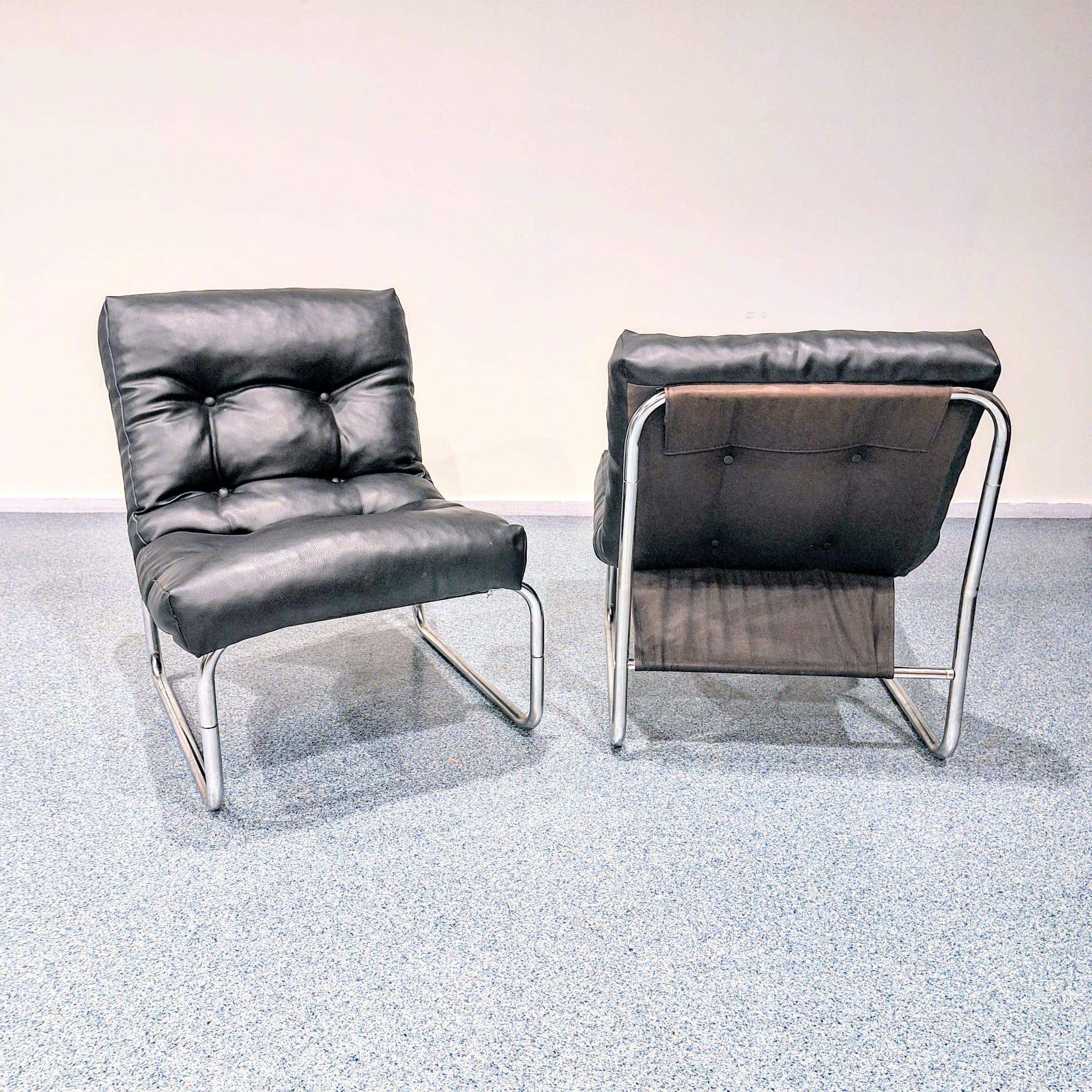 Svedese Set 2 Fauteuils Vintage di Gillis Lundgren per Ikea, anni '90 in vendita