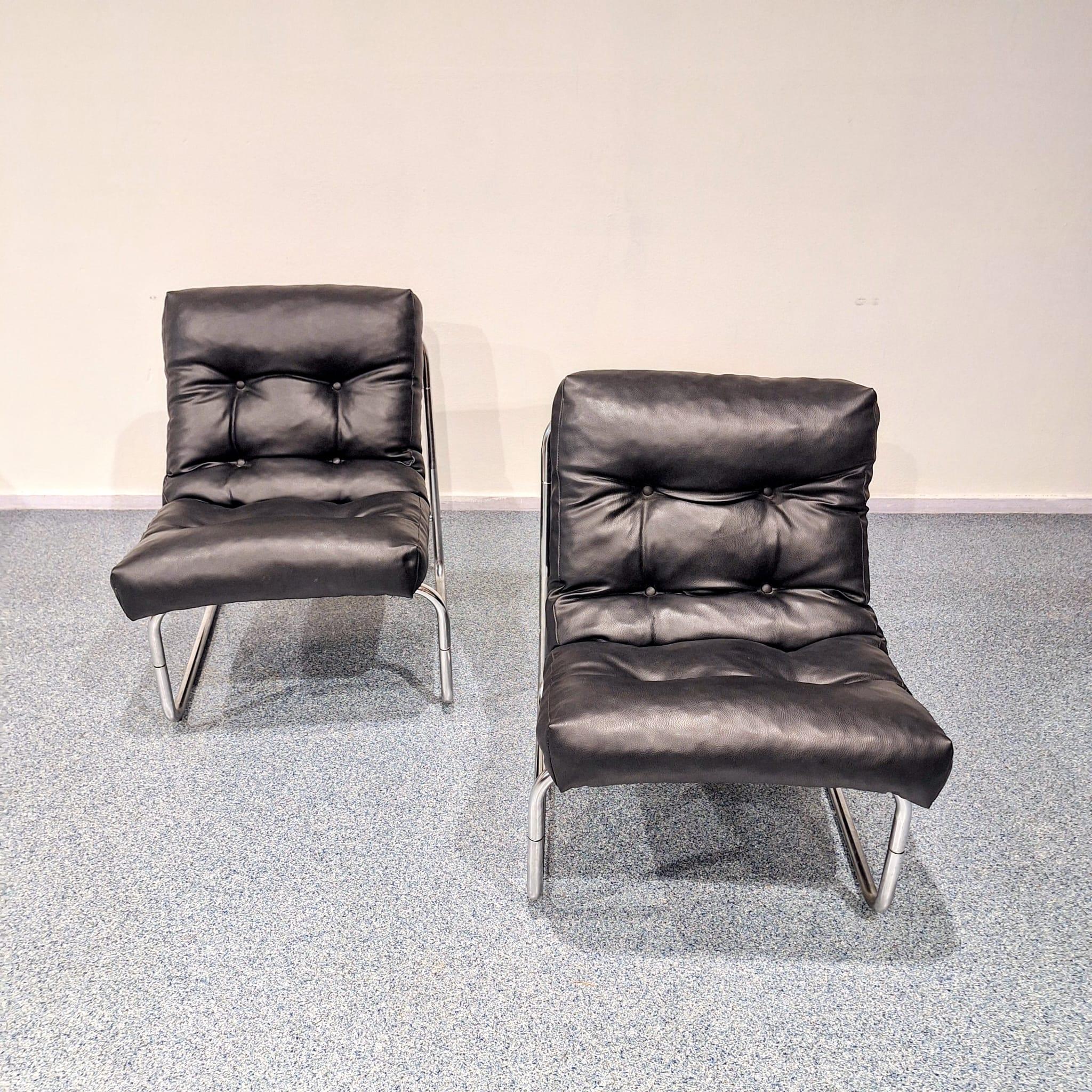 Set 2 Fauteuils Vintage di Gillis Lundgren per Ikea, anni '90 In condizioni buone in vendita a MIJDRECHT, NL