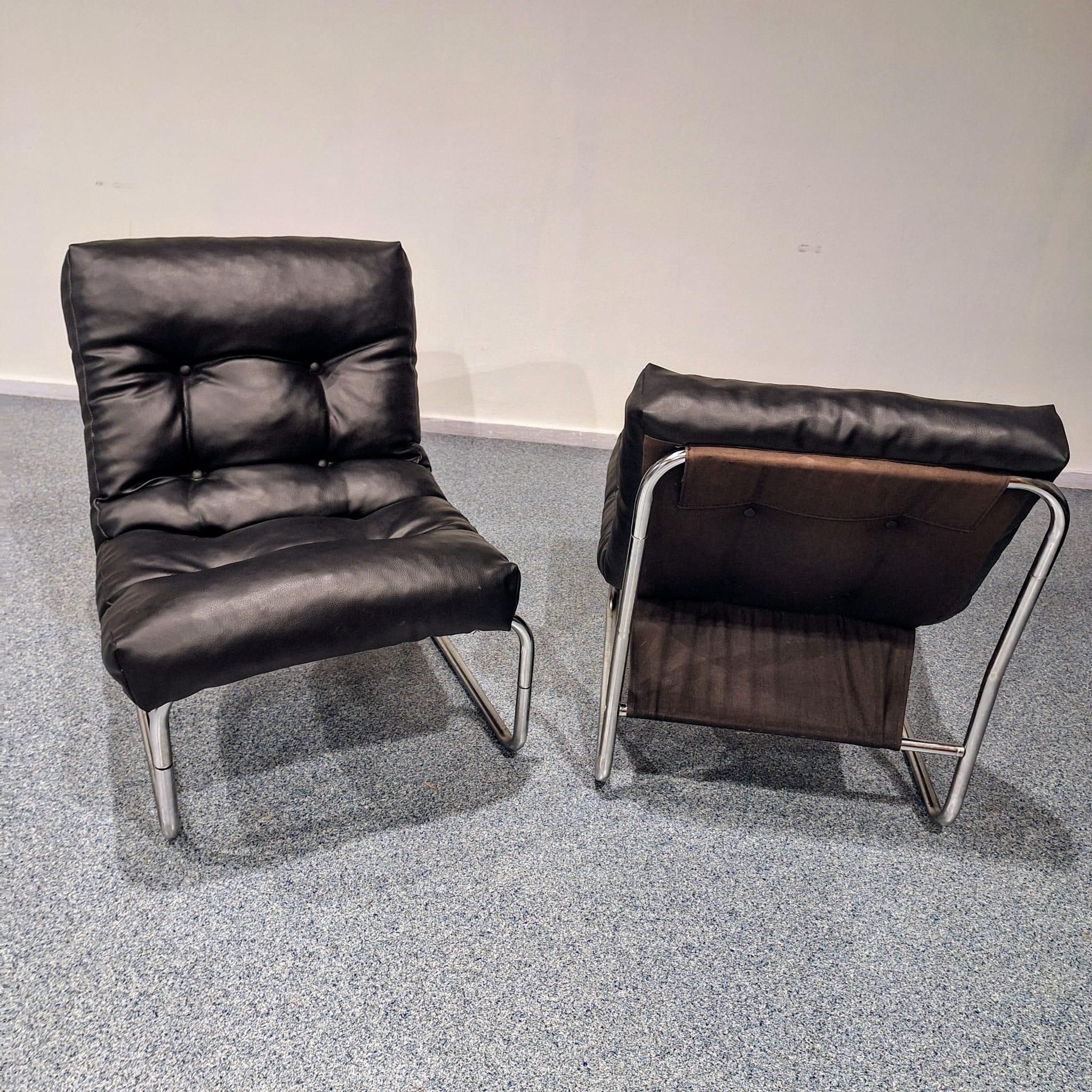Fine XX secolo Set 2 Fauteuils Vintage di Gillis Lundgren per Ikea, anni '90 in vendita