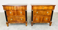 Biedermeier Neoclassical Style “Capuan” Nightstands by Century Furniture