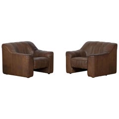 Set Vintage DS44 Lounge Armchairs by De Sede