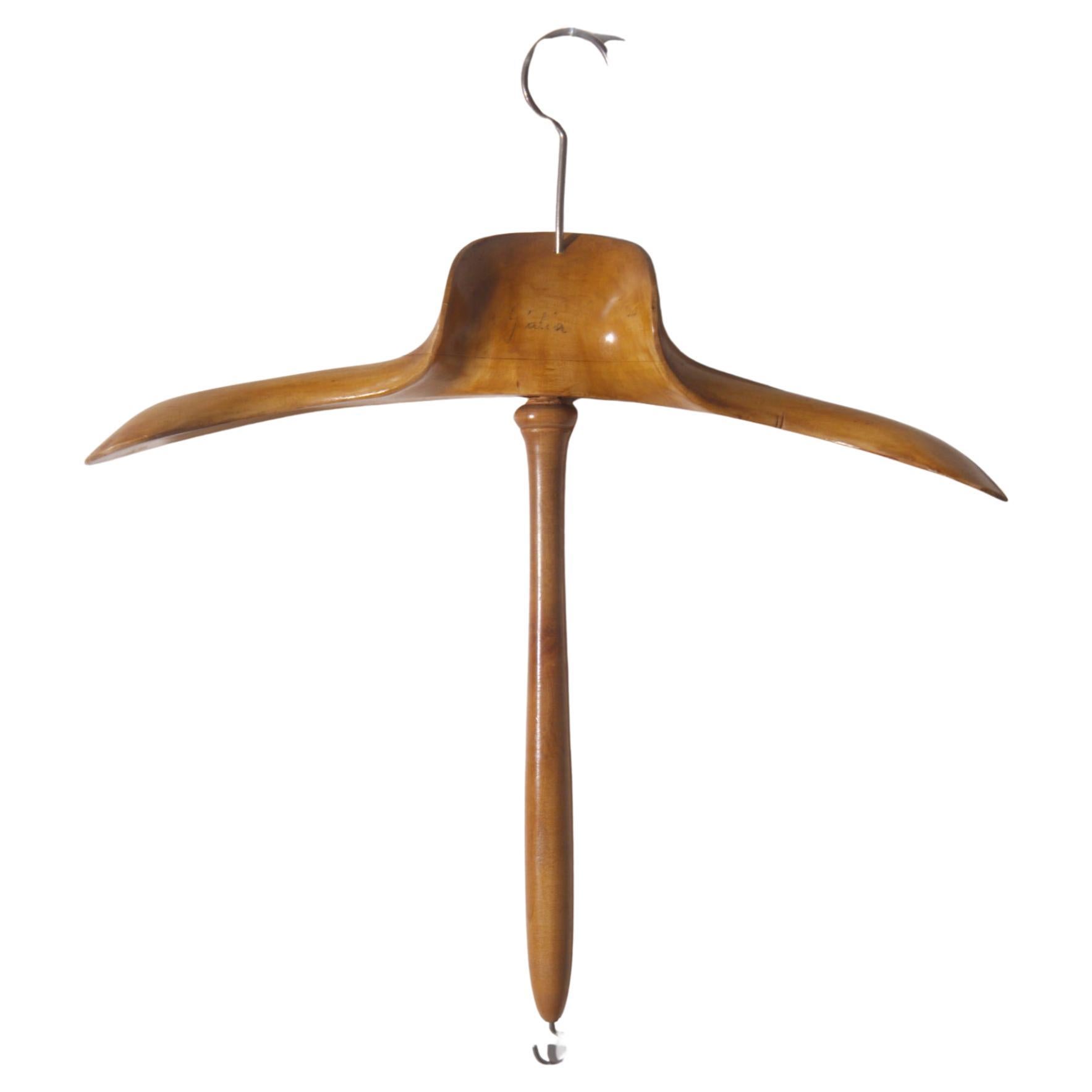 Set Vintage Italian coat hangers, various models
