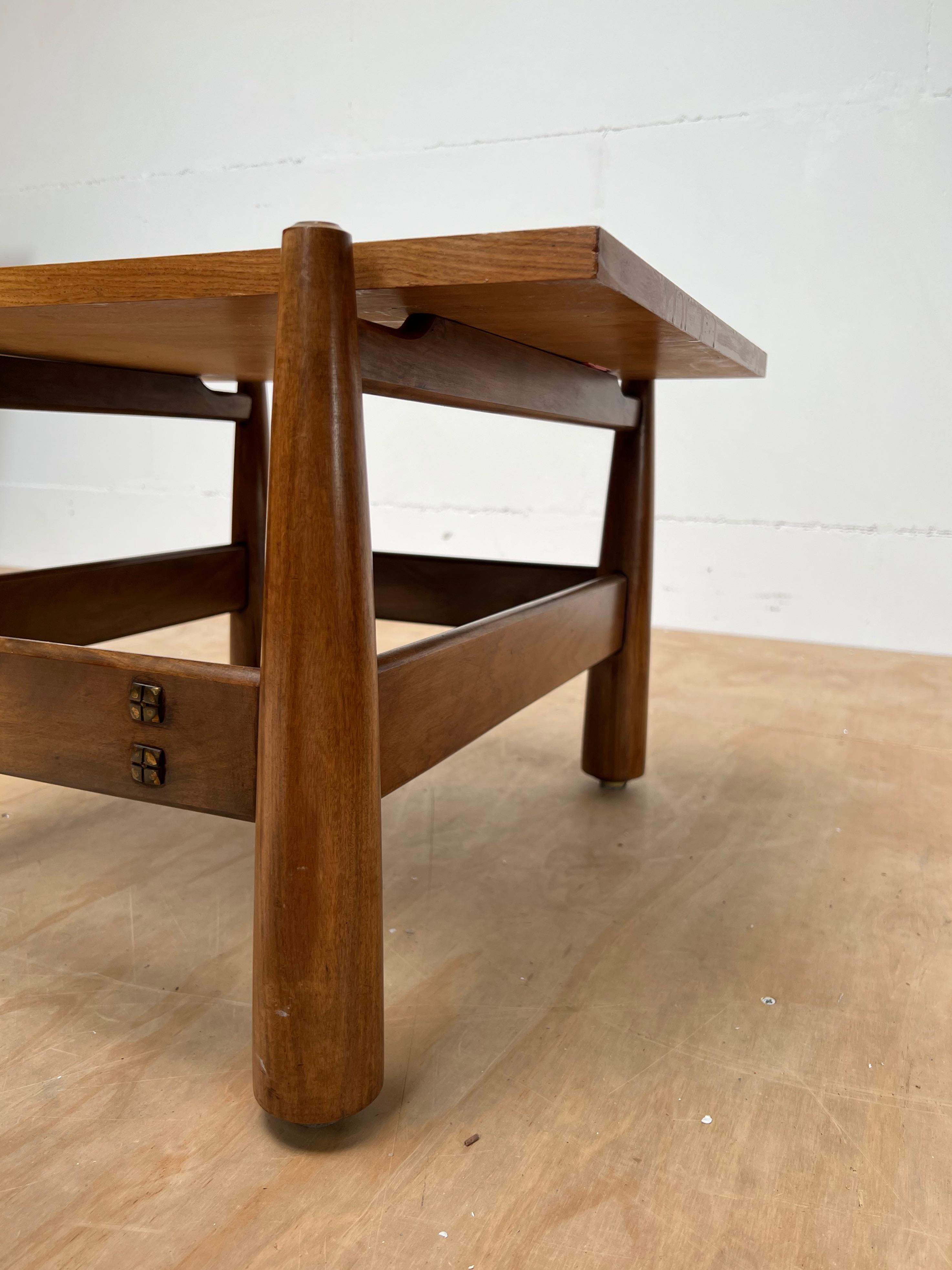 Set Vintage, Midcentury Brazilian Coffee Table & End Table by Móveis Cimo, 1960s For Sale 4