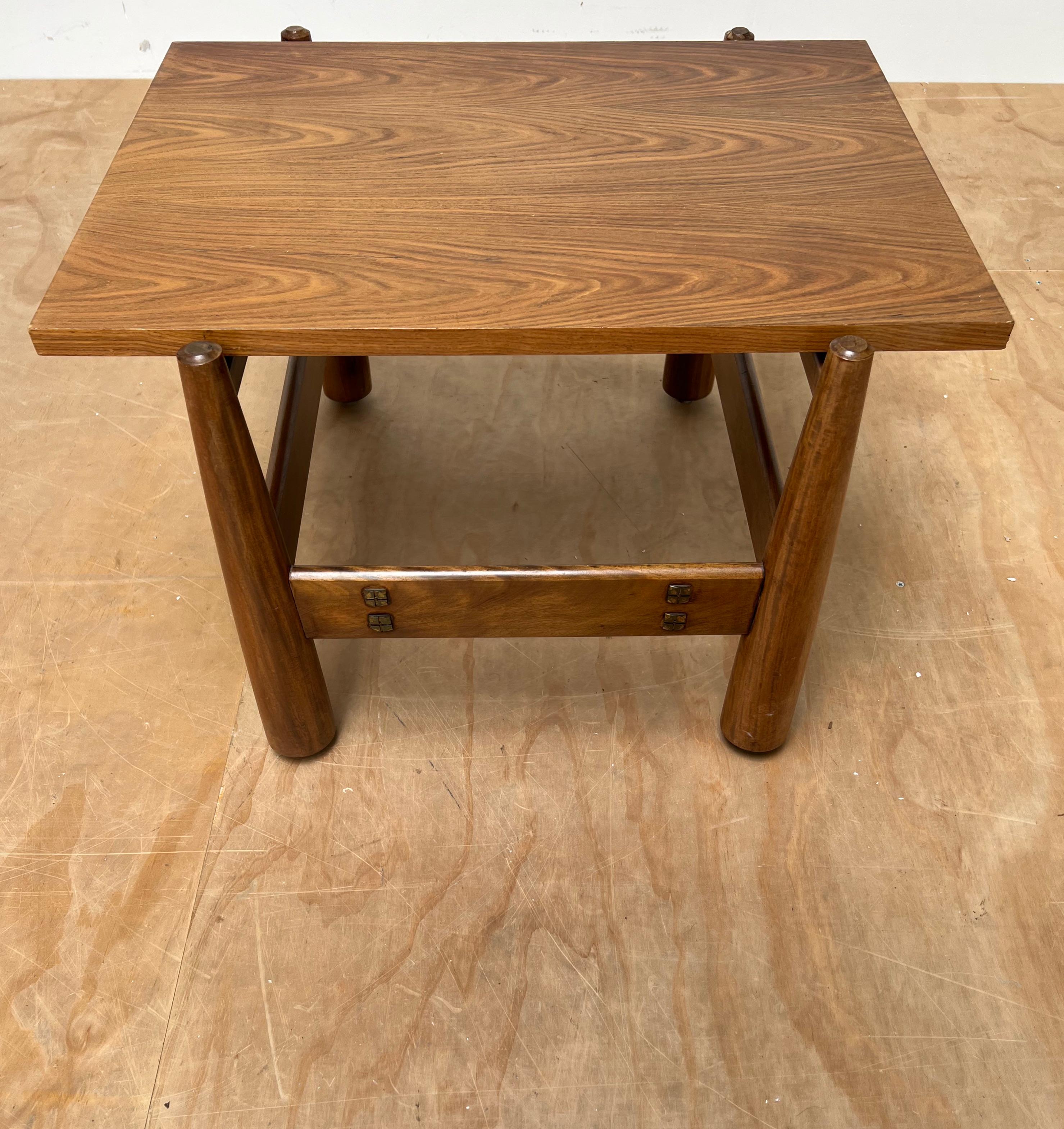 Set Vintage, Midcentury Brazilian Coffee Table & End Table by Móveis Cimo, 1960s For Sale 9