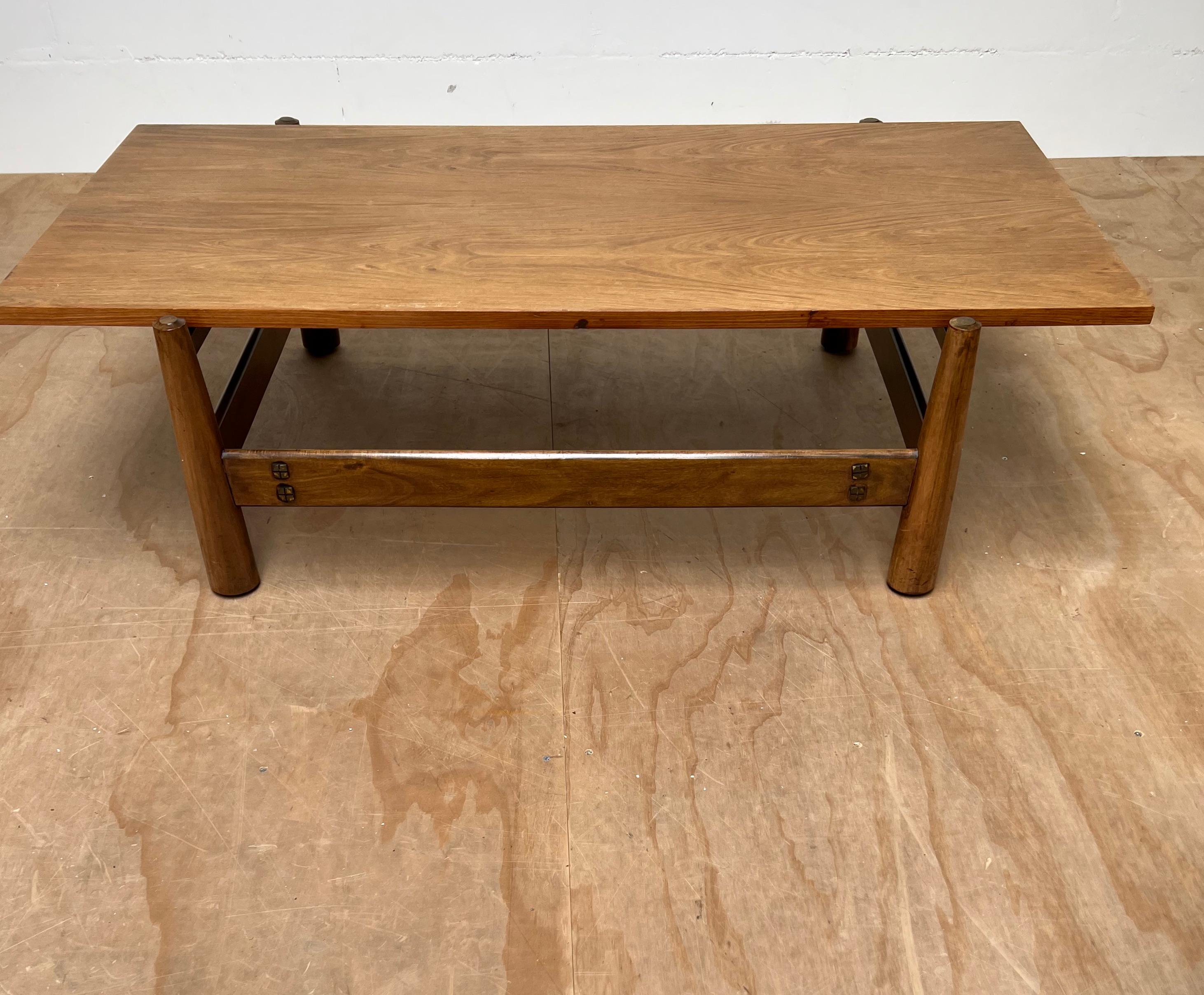 Mid-Century Modern Set Vintage, Midcentury Brazilian Coffee Table & End Table by Móveis Cimo, 1960s For Sale