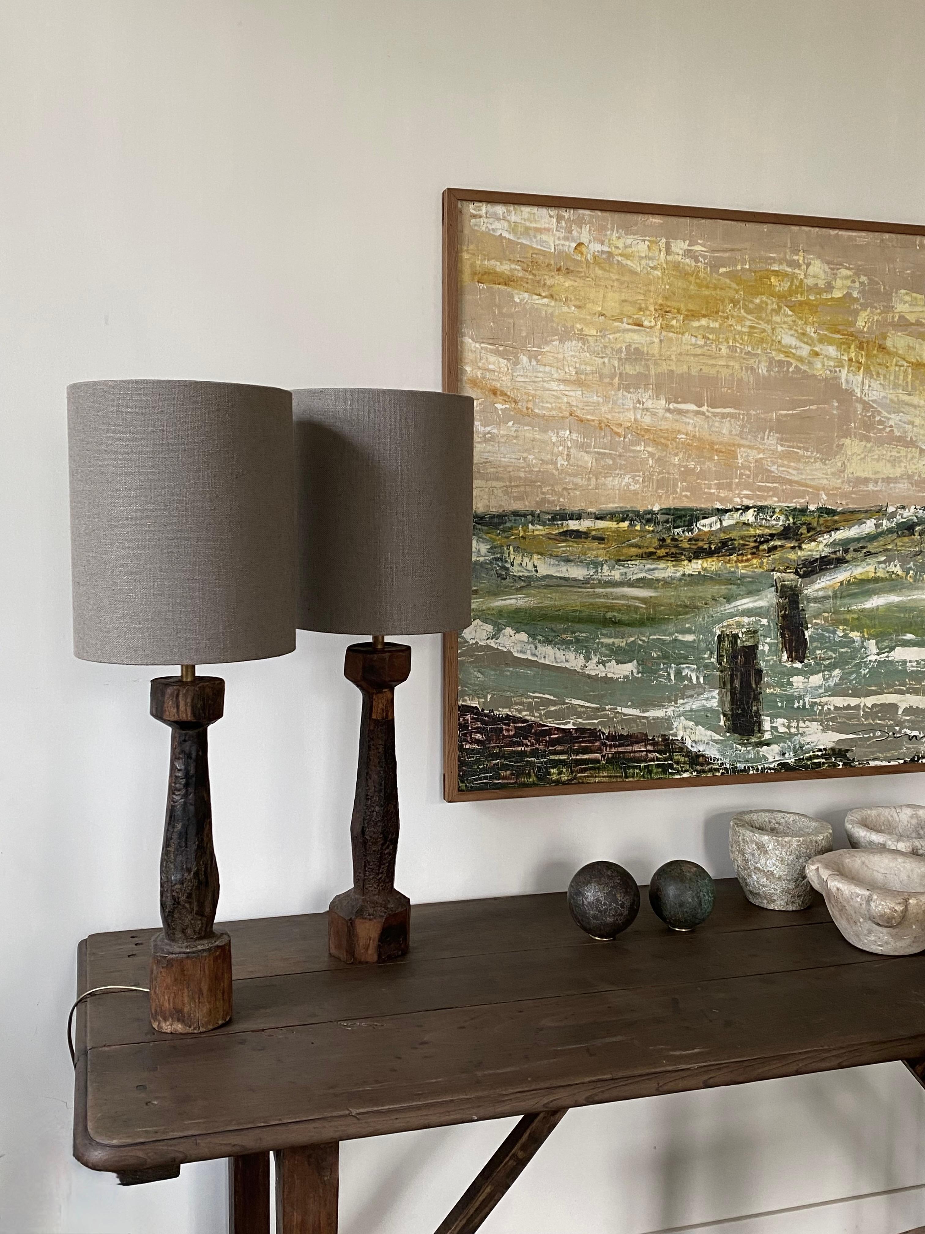 Set Wabi Sabi Table lamps For Sale 1