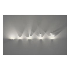 Set Wall Lamp with 3 Reflector Block in White by Xucla