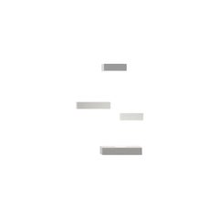 Set Wall Lamp with 3 Reflector Block in White by Xucla