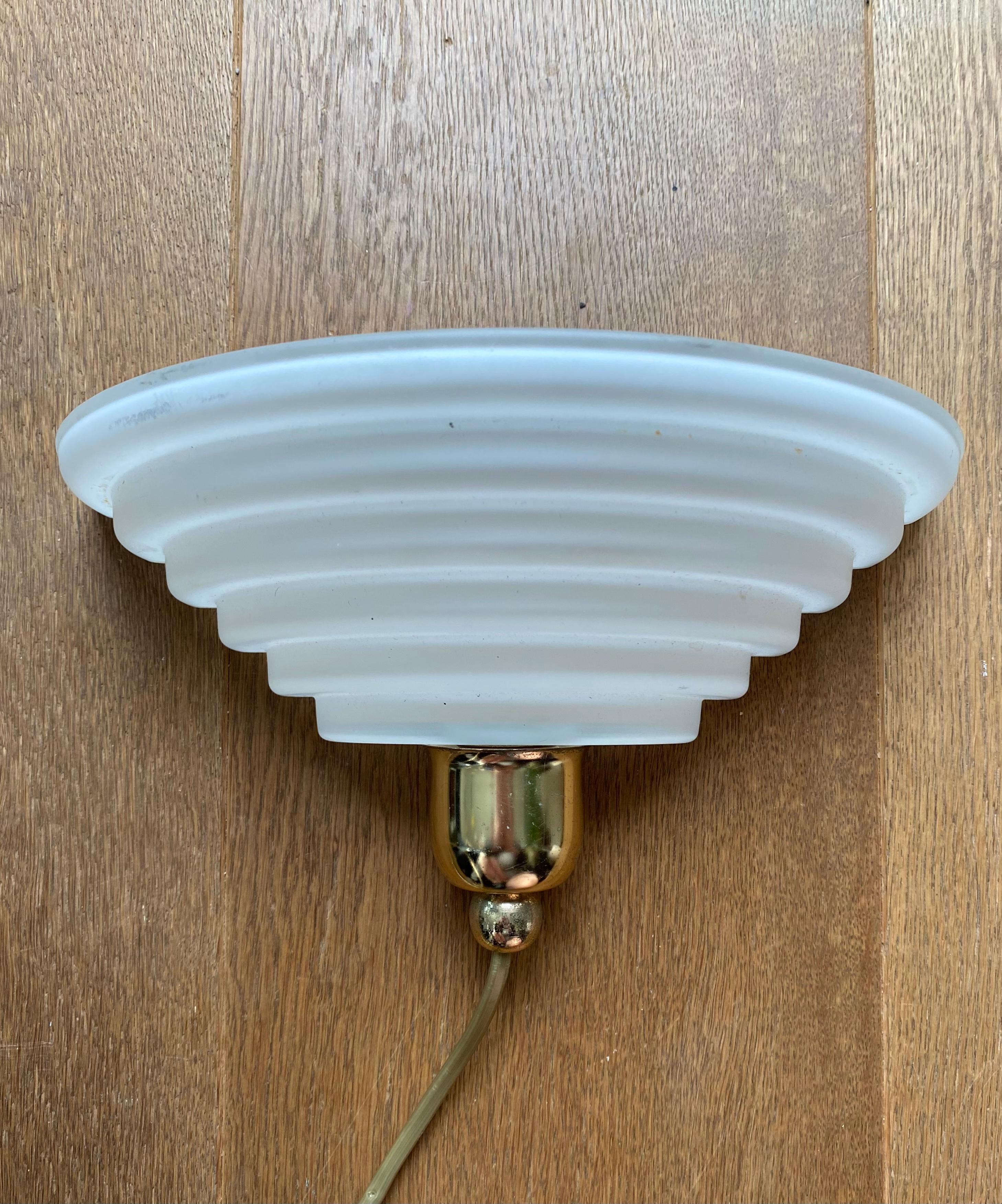 20th Century Set Wall Lights by Lakro Amstelveen, Memphis Style, 1980s  For Sale