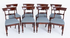 Conjunto William IV Sillas de comedor Caoba Siglo XIX