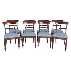 Set William IV Dining Chairs Mahogany 19th Century