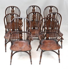 Set Sedie Windsor - 8 Sedie da Cucina Farmhouse