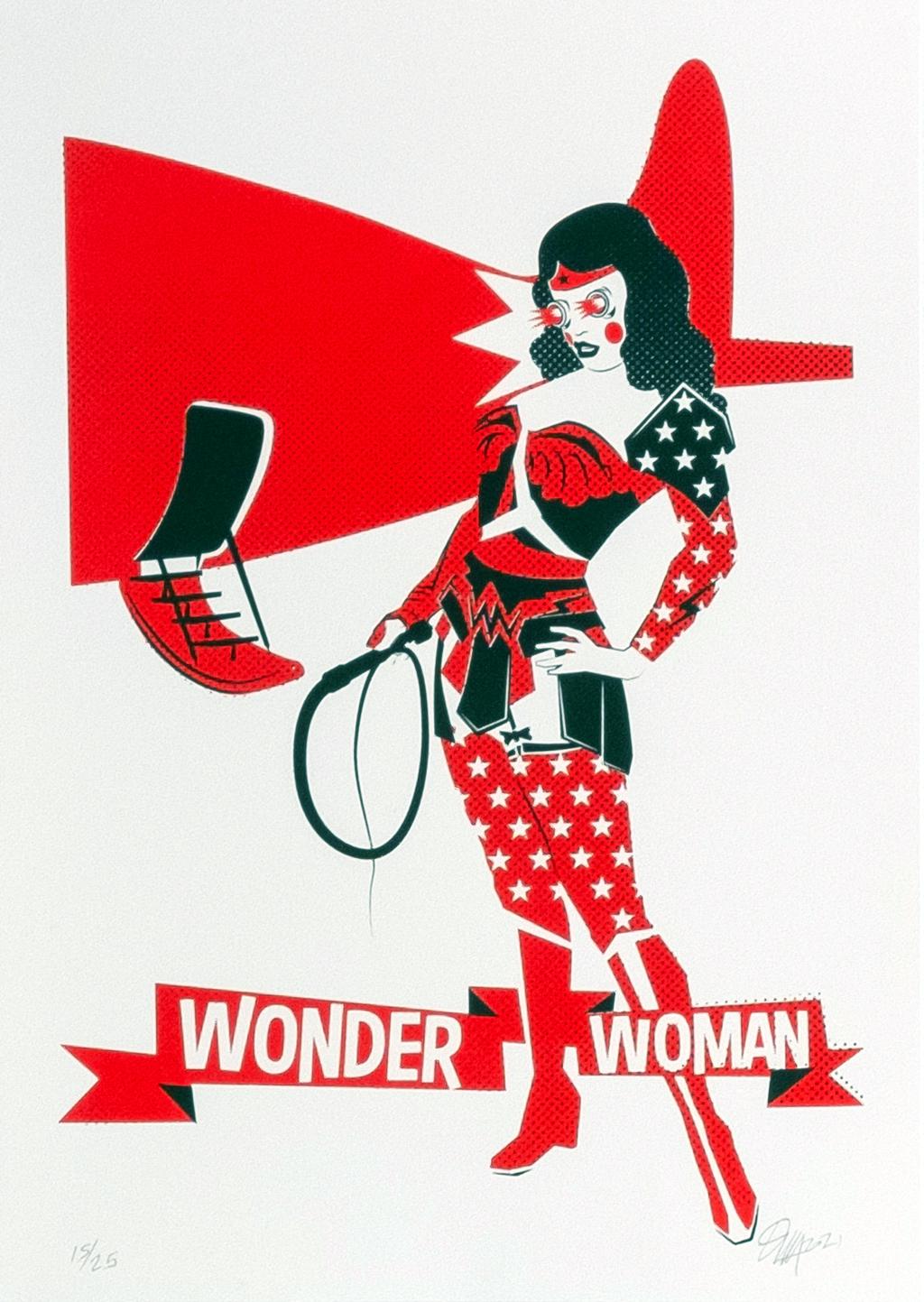 Wonder woman - Print by Setdebelleza